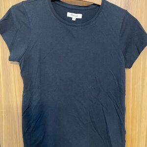 Madewell Women's Black T-Shirt XXS